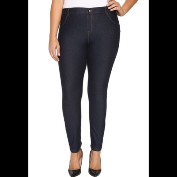 hue essential denim leggings